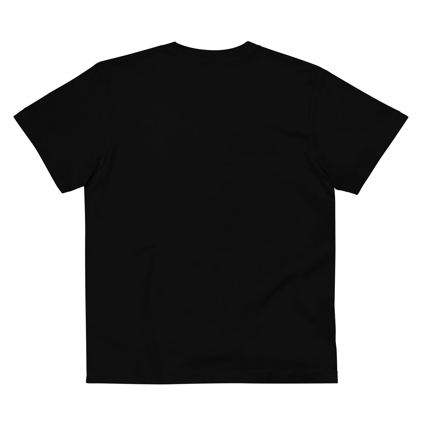E015 - T-shirt/Bentuk standard (Lompat angkasa : Hitam/Perak)
