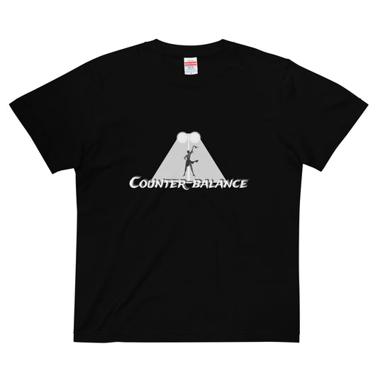 P017 - High Quality Cotton T-shirt (Get set! : Black/Black)