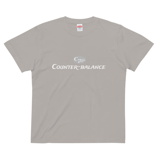A007 - 高品質コットンTシャツ (C-BAL：グレー/シルバー)