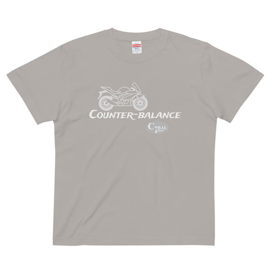 D007 - 高品質棉質T恤（超級運動MC：灰色/銀色）