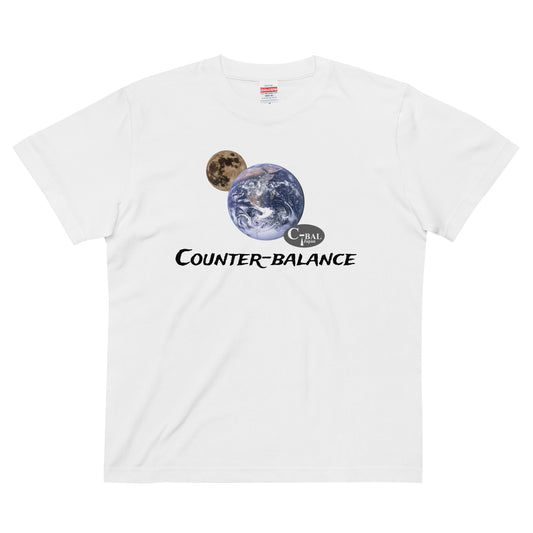P000 - Tシャツ/レギュラーフィット (宇宙の均衡 : ホワイト)