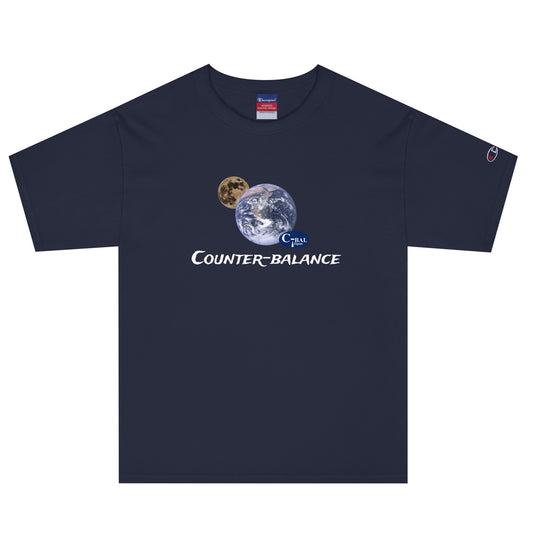 O132 - T-shirt/Oversize type/Champion (Universal balance : Navy)