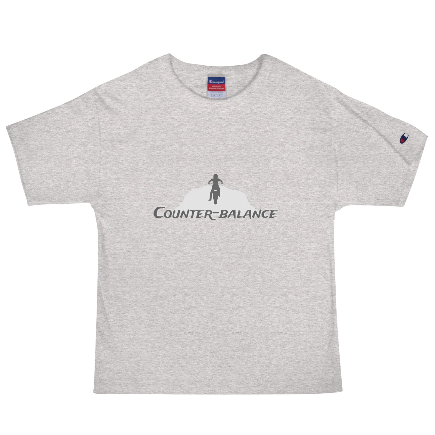 O161 - T-shirt/Oversize type/Champion (Adventure : Gray)