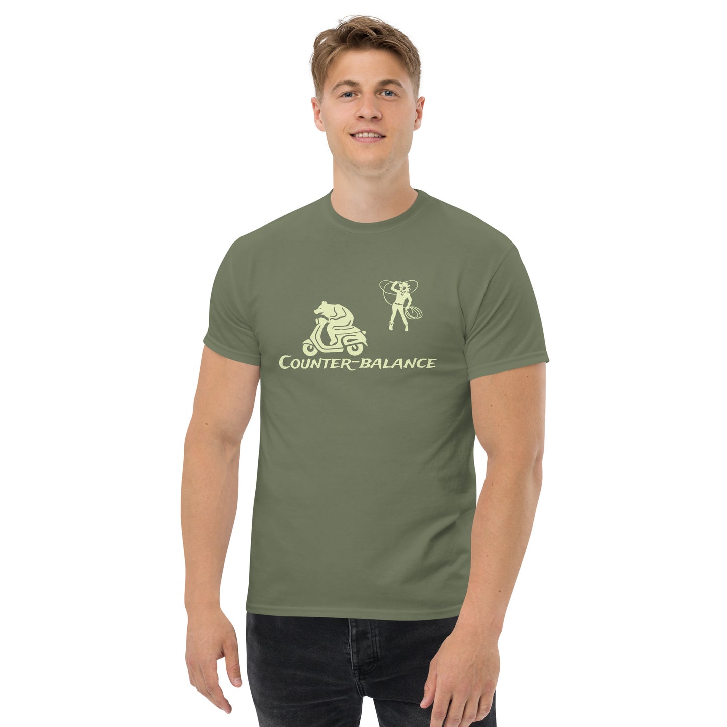 H303 - T-shirt/Traditional/Special offer (Hunting : Olive)