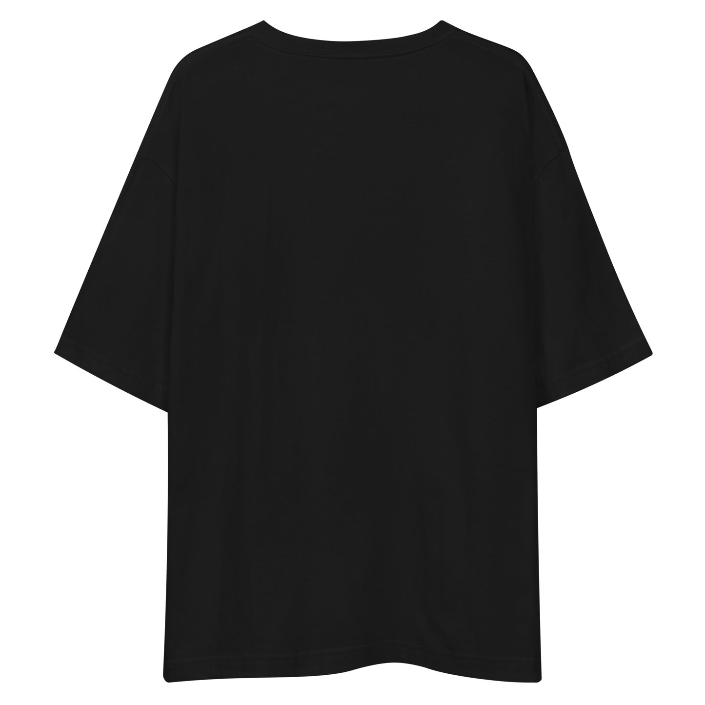 E215 - Tシャツ/ビッグシルエット(ユニバーサルジャンプ : ブラック/シルバー)