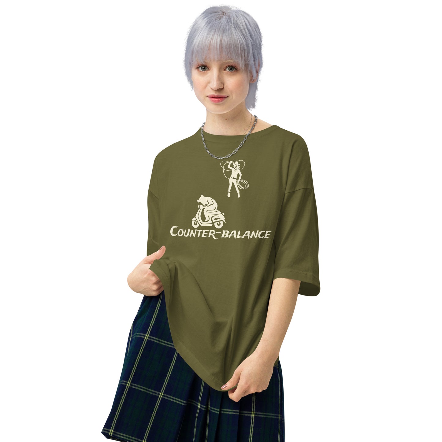 H202 - T-shirt/Oversized (Hunting : Olive)