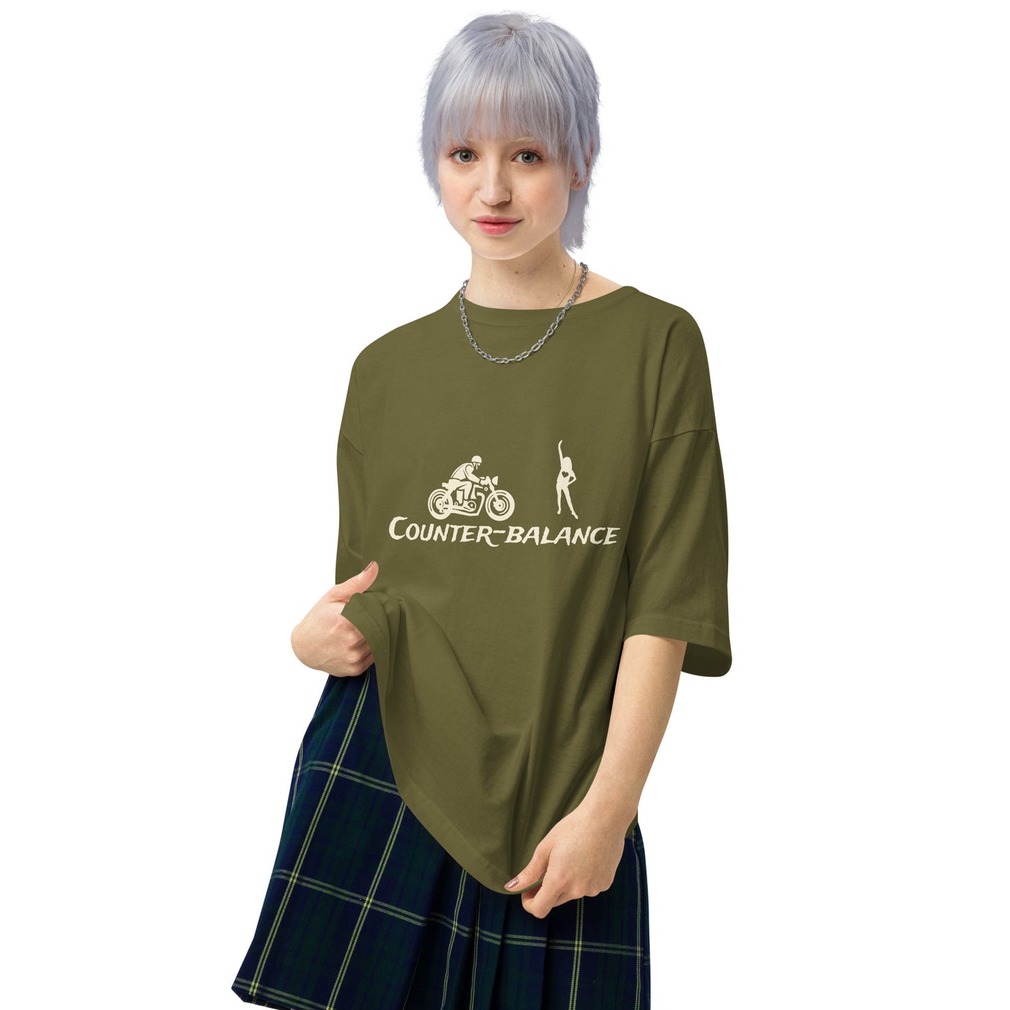 G202 - T-shirt/Oversized (Cheer : Olive)