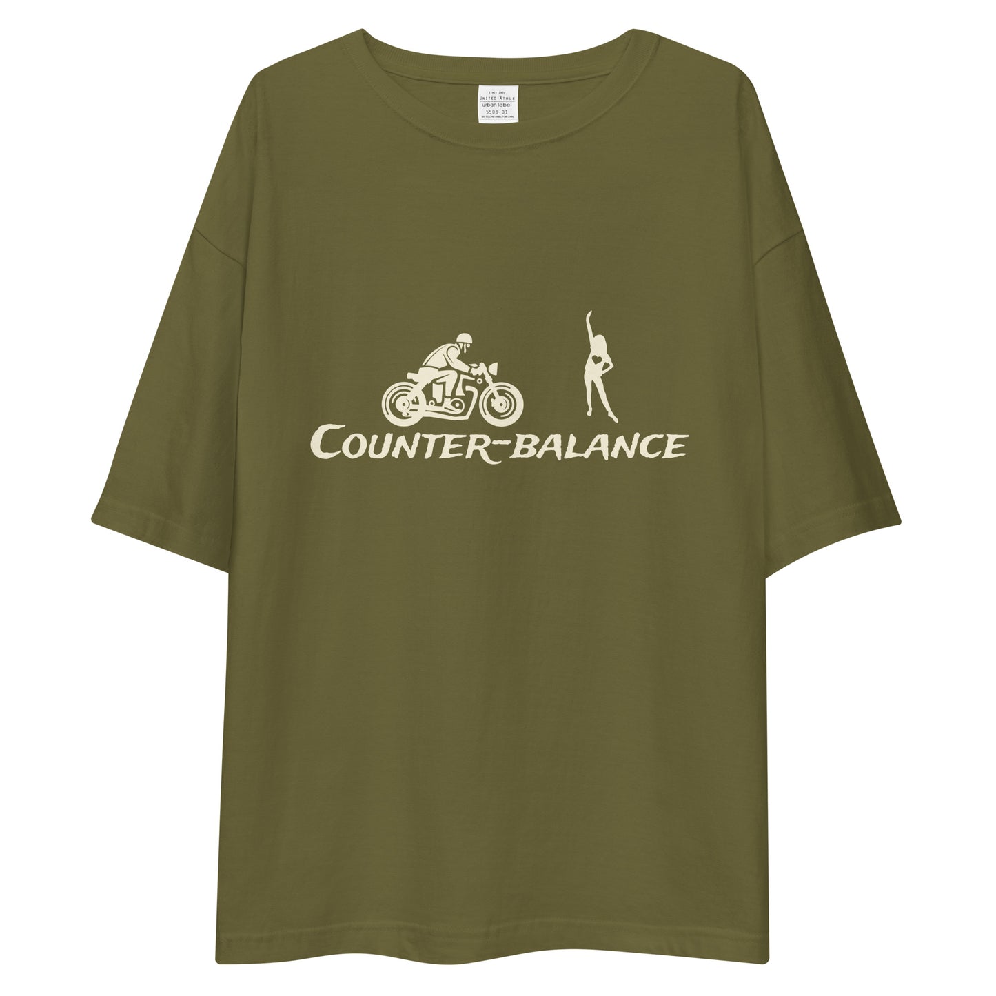 G202 - T-shirt/Oversized (Cheer : Olive)