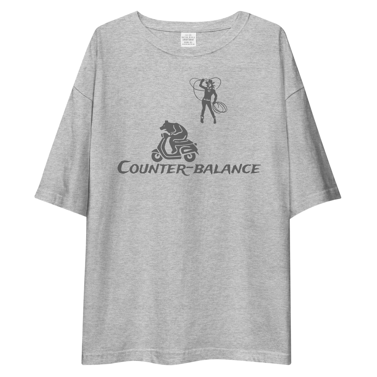 H204 - T-shirt/Oversized (Hunting : Gray)