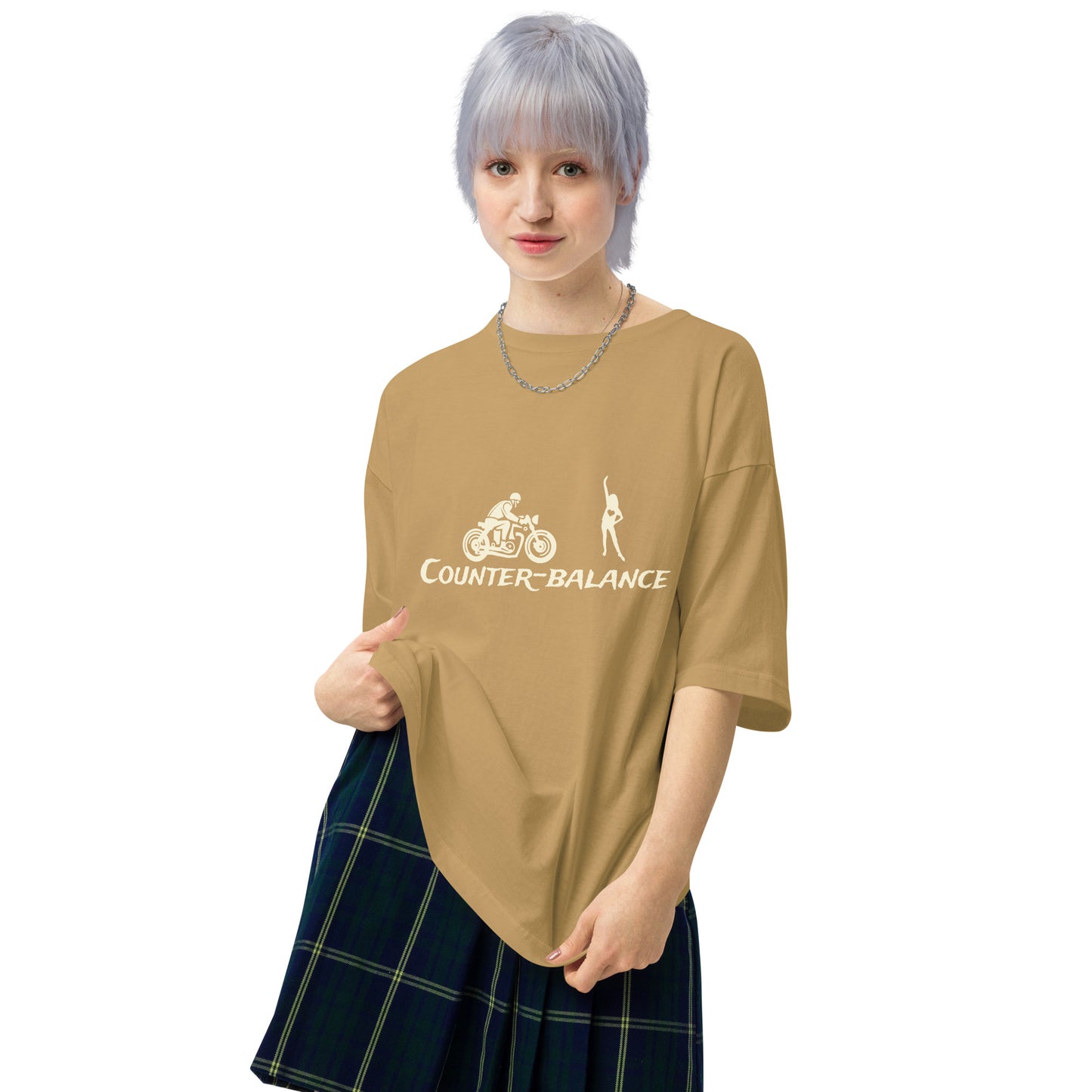 G203 - T-shirt/Oversized (Cheer : Brown)