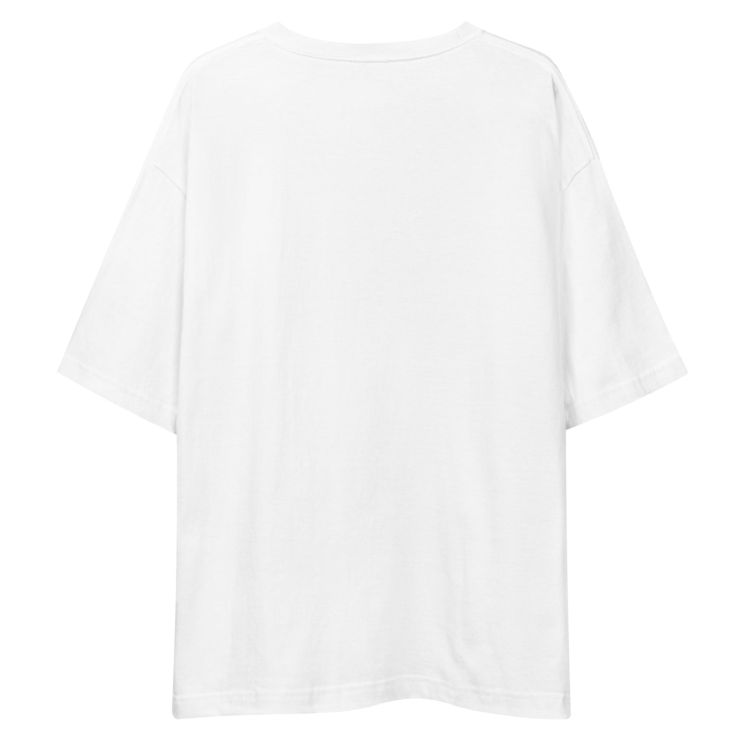 E226 - Tシャツ/ビッグシルエット(ユニバーサルジャンプ/女子 : ホワイト/ブラック)
