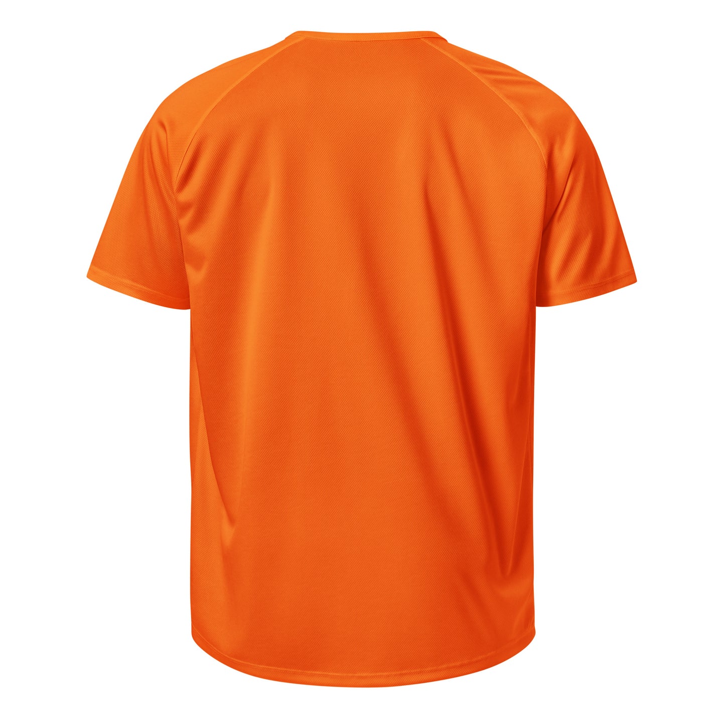 E122 - Tシャツ/アスレチック/通気性生地 (ユニバーサルジャンプ/女子：オレンジ)