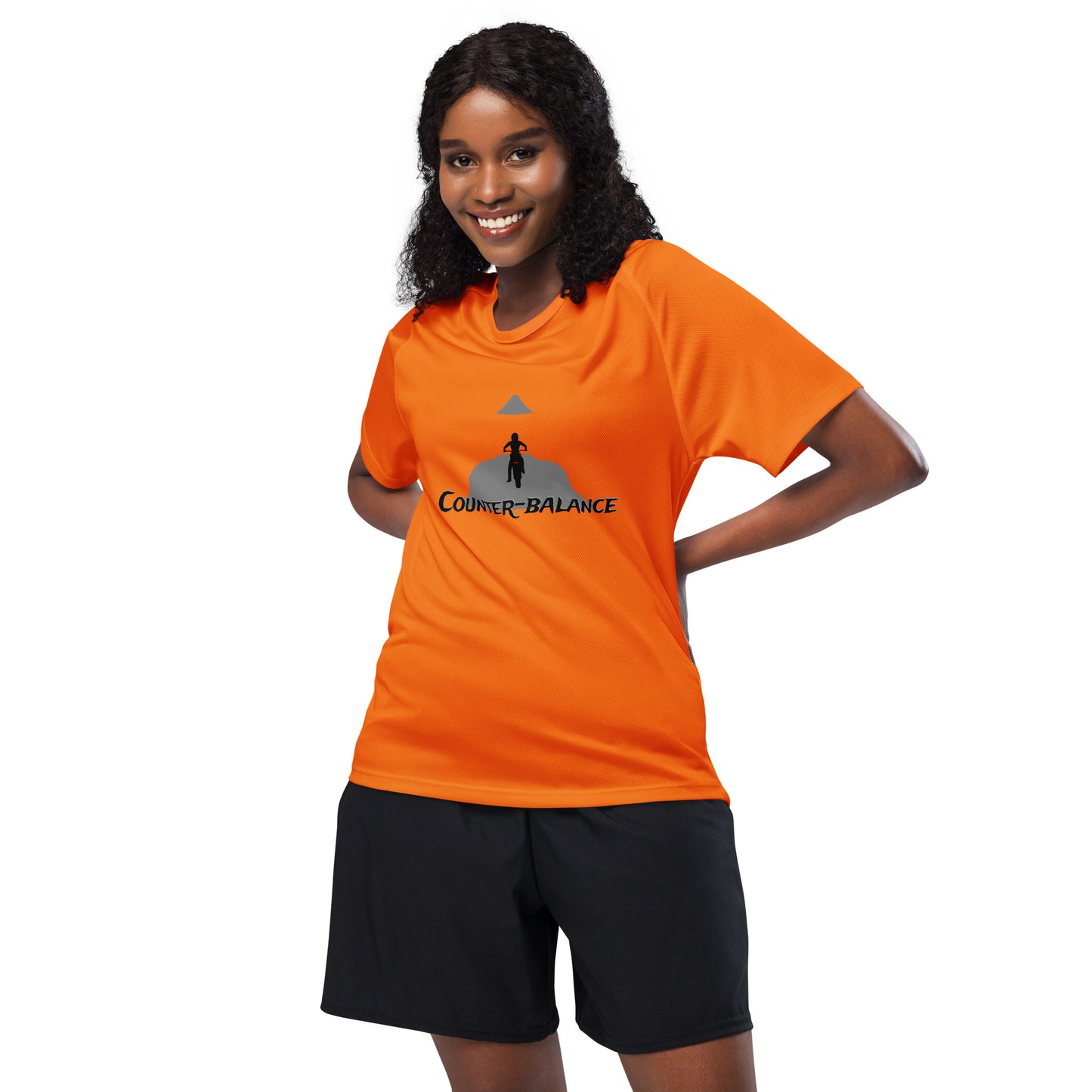 E152 - T-shirt/Sports/Breathable Fabric (Adventure : Orange)