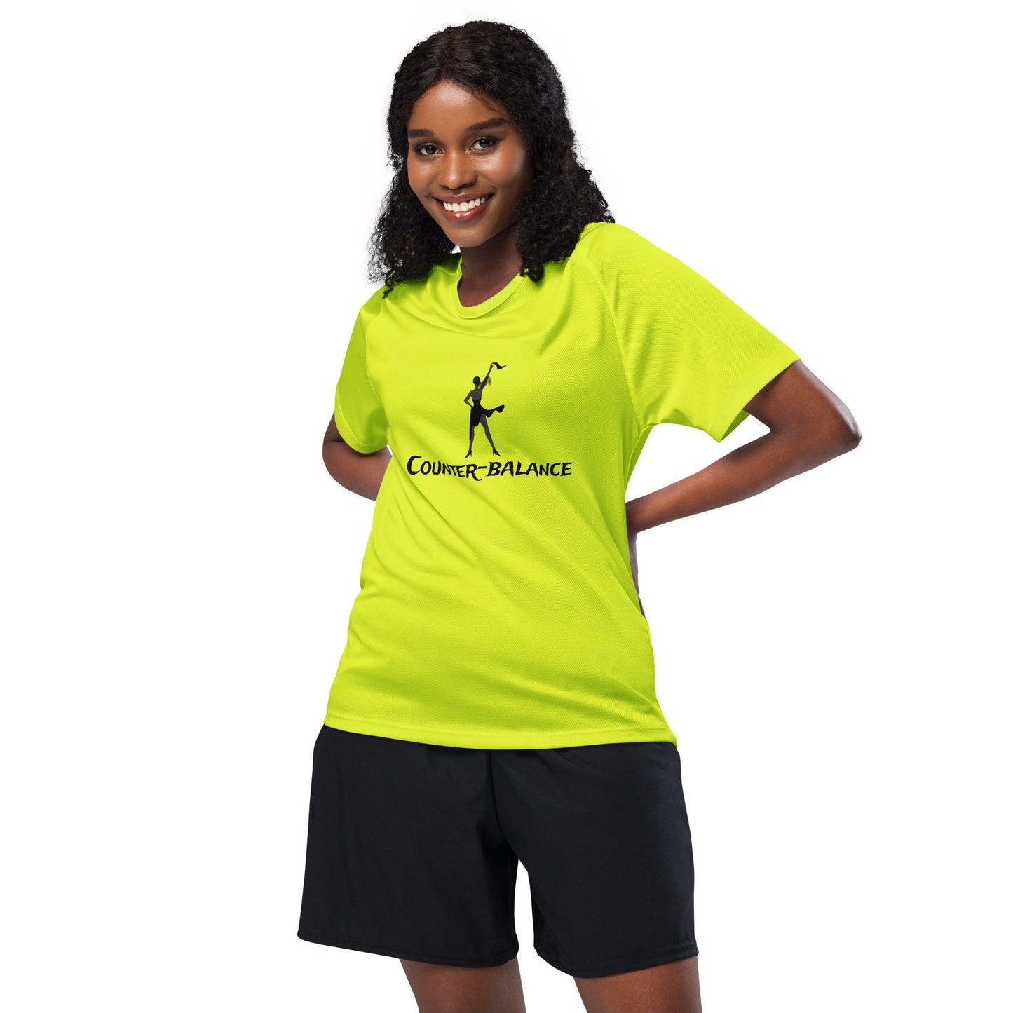 M101 - T-shirt/Sports/Breathable Fabric (Pony : Yellow)