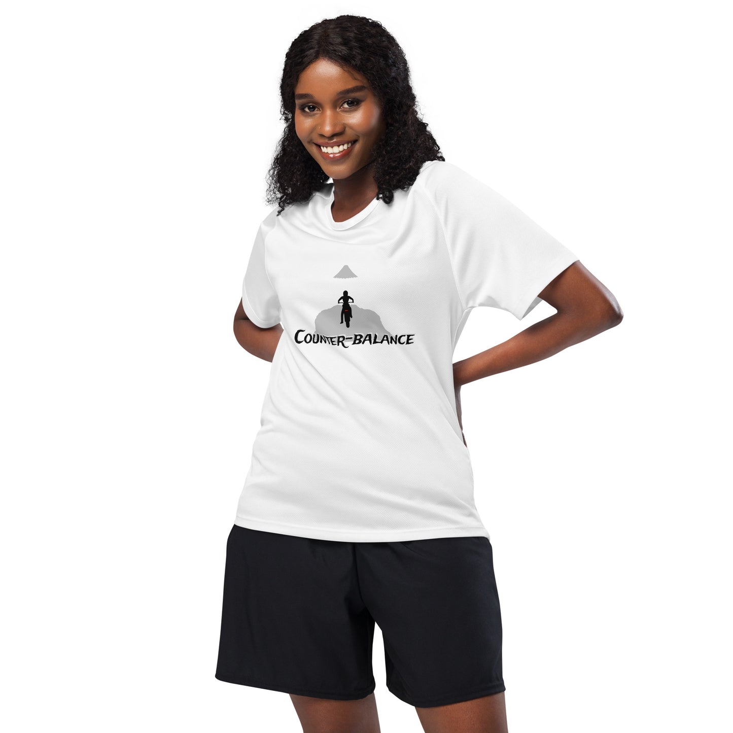 E150 - T-shirt/Sports/Breathable Fabric (Adventure : White)