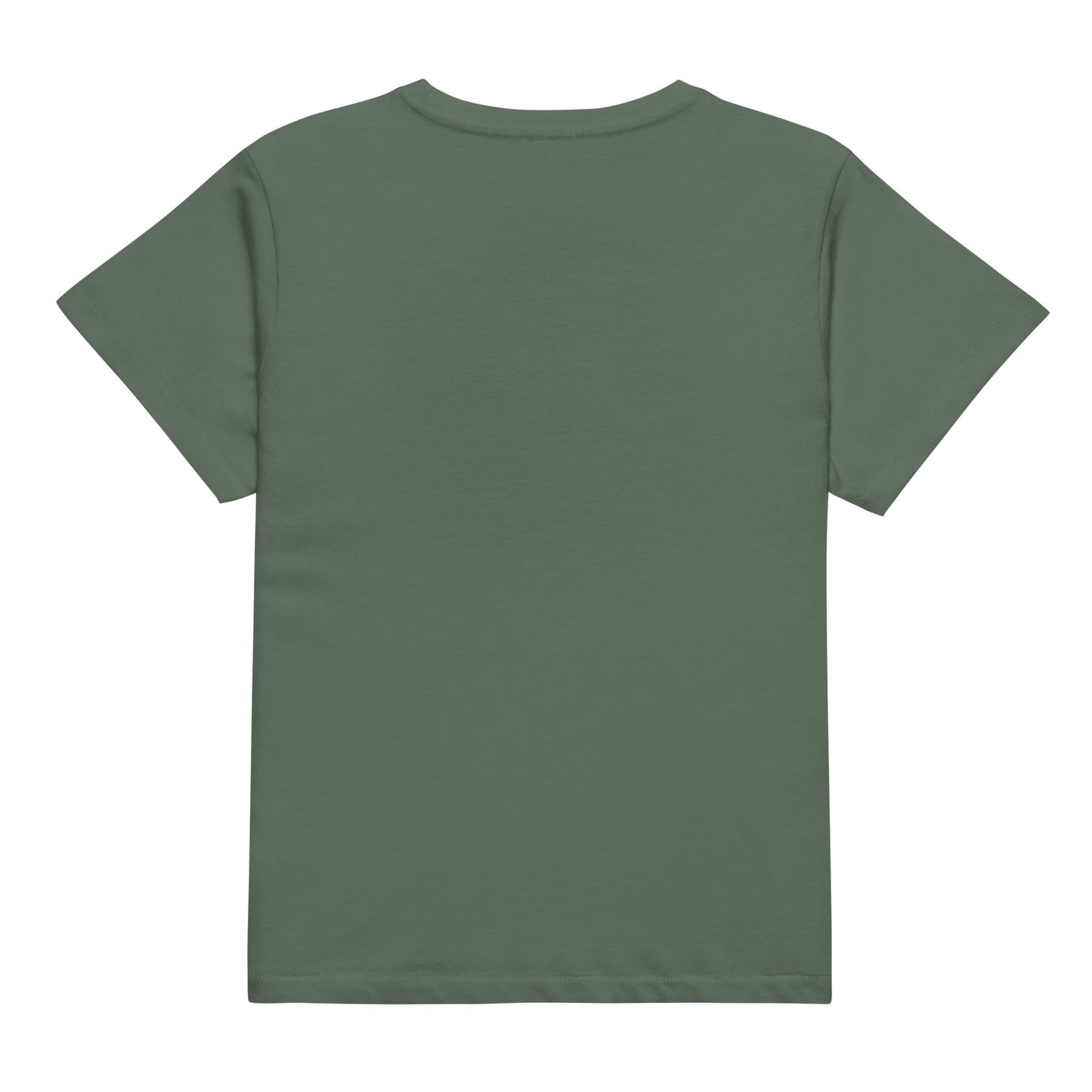 Q102 - T-shirt/Highwaist/Ladies (Universal balance : Olive)