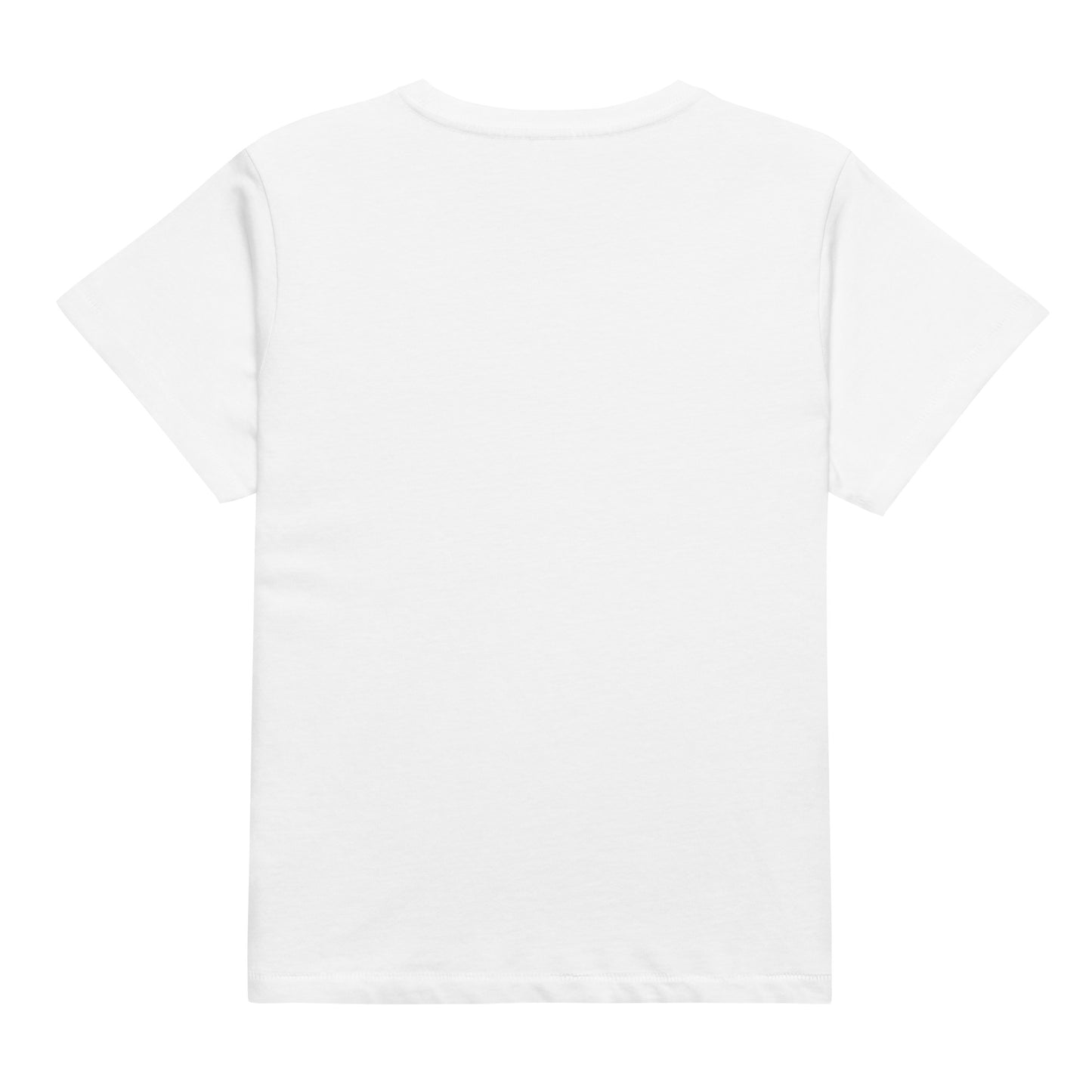 Q106 - T-shirt/Highwaist/Ladies (Universal balance : White)