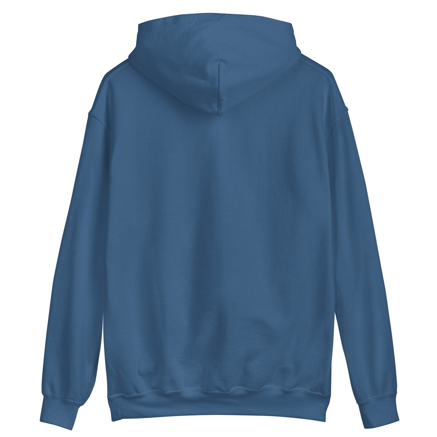 T002 - Unisex Hoodie (Blue/Embroidered Logo)